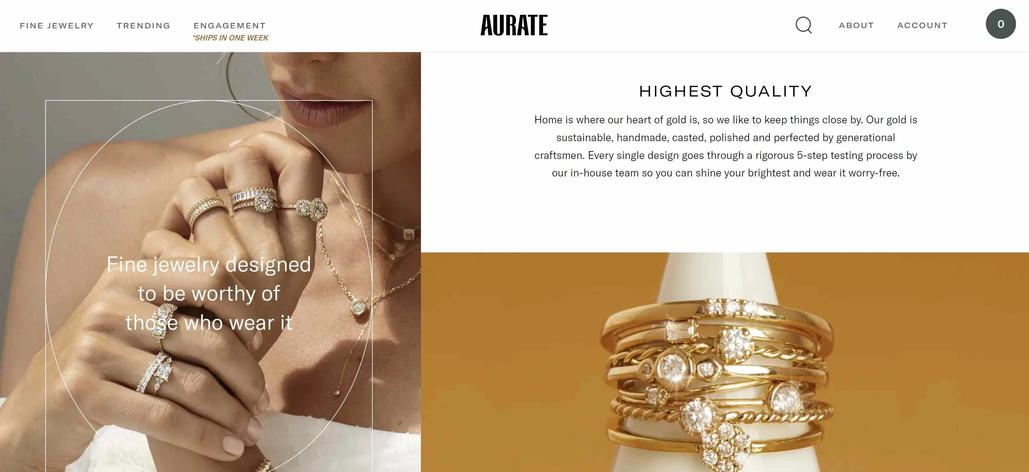 Aurate jewelry reviews on sale