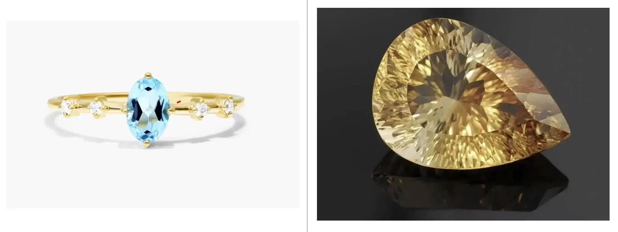 Citrine vs. Topaz