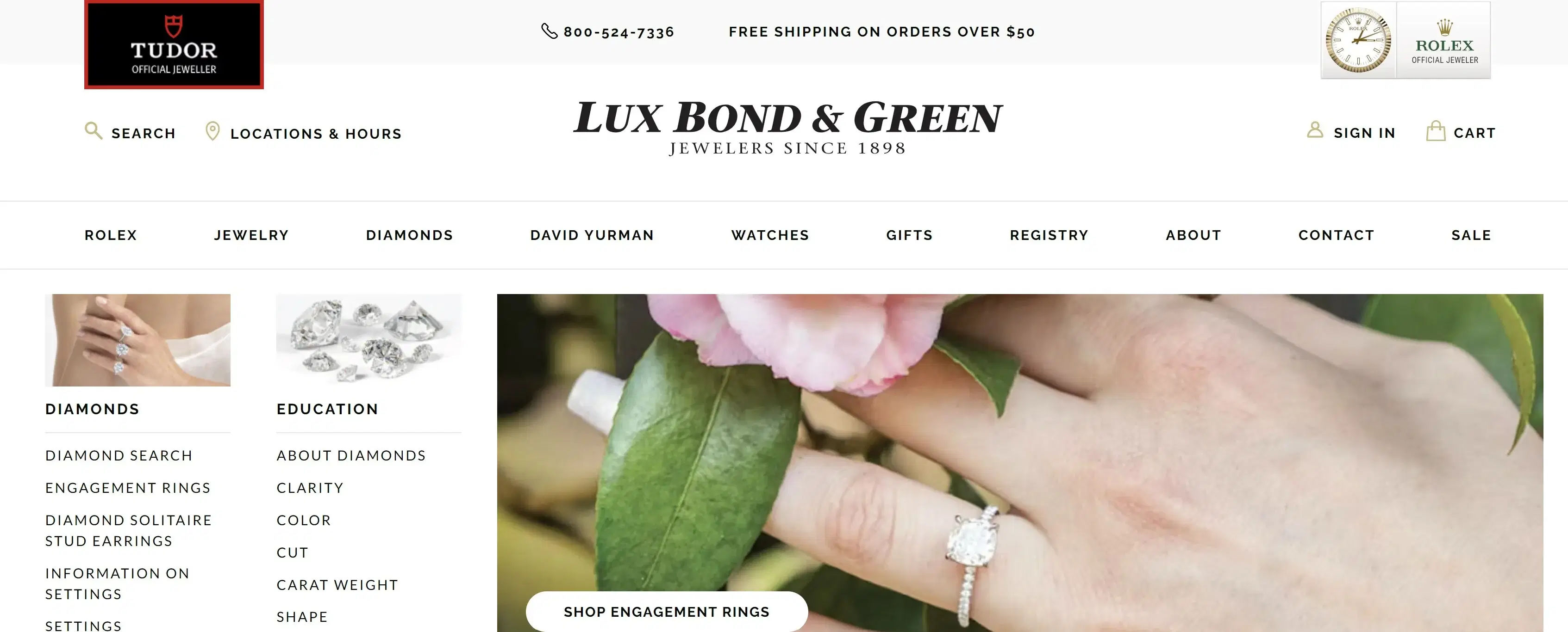 Lux Bond & Green Jewelers