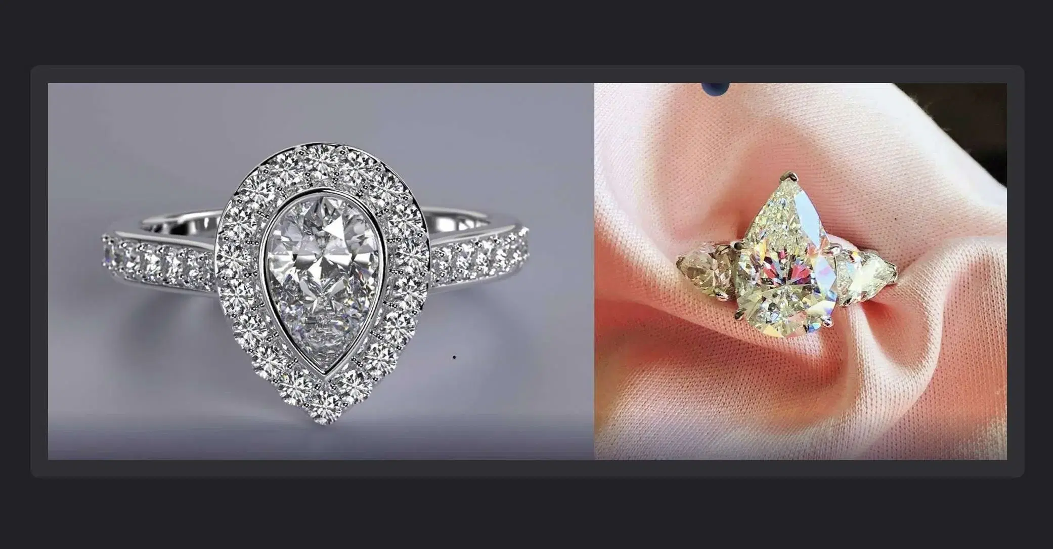 Pear Shaped Engagement Rings: Top 10 Designs in 2023