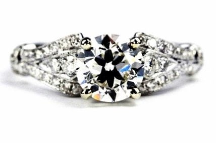 Unique Vintage Engagement Ring style